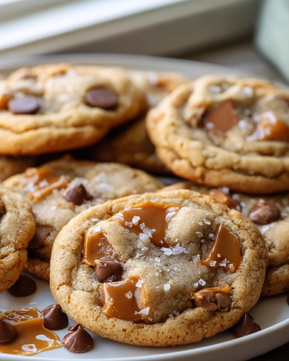 Salted Caramel Cookie Recipe: Chewy, Sweet & Irresistible!