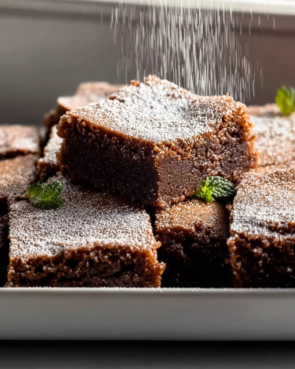Delicious Gin Extract Gingerbread Brownies Recipe to Try!