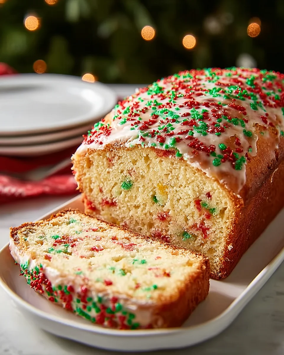 Delicious Christmas Sprinkle Buttermilk Bread Recipe to Try!