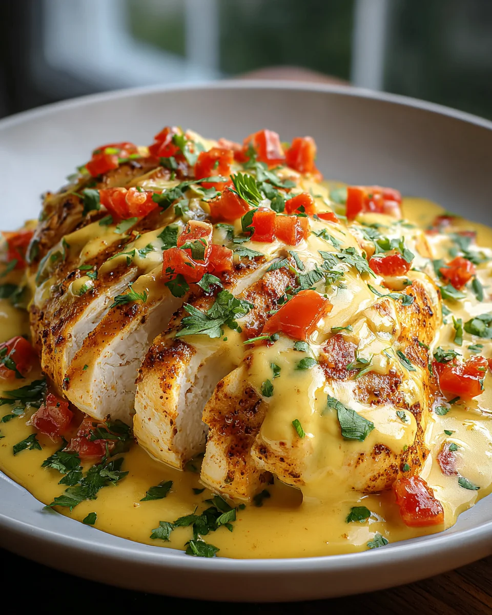 Delicious Mexican Chicken with Cheese Sauce Recipe to Try!