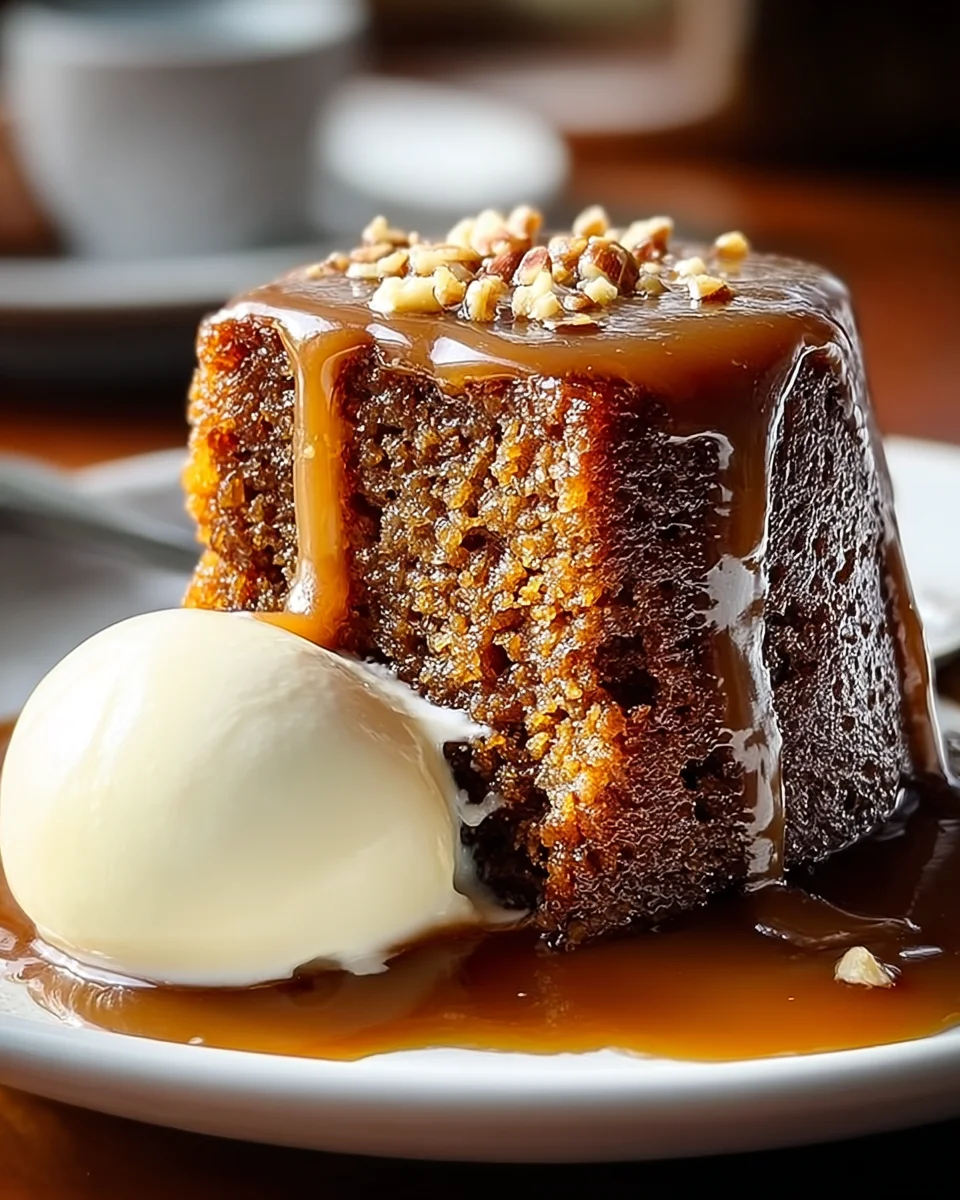 Indulge in Classic Sticky Toffee Pudding Recipe Delight