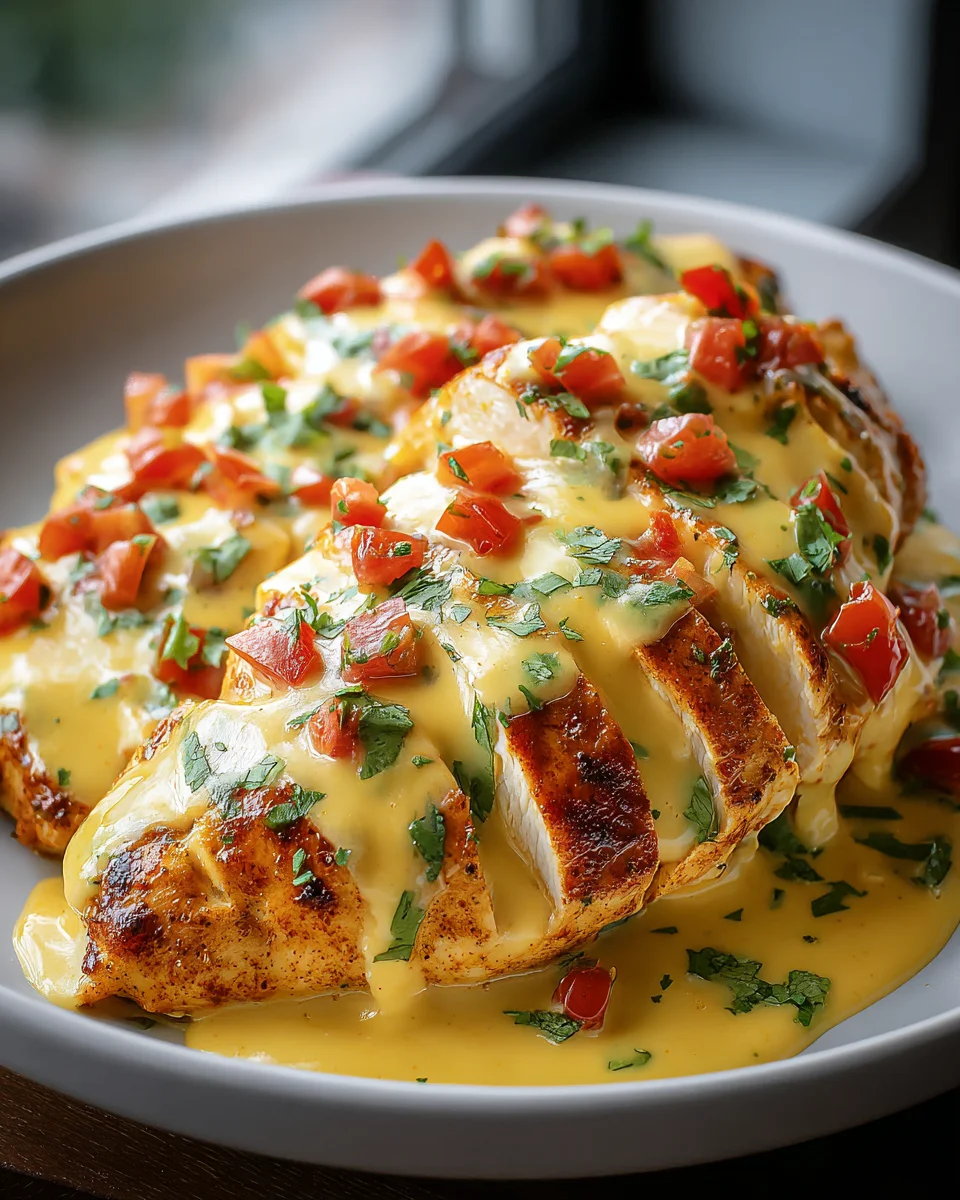 Delicious Mexican Chicken with Cheese Sauce Recipe to Try!