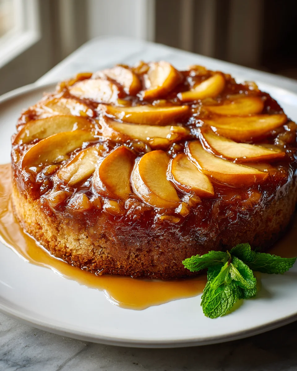Delicious Caramel Apple Upside Down Cake Recipe to Try Today!