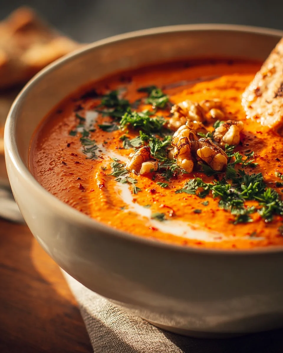 Creamy Red Pepper Walnut Dip: Secret to Silky Texture