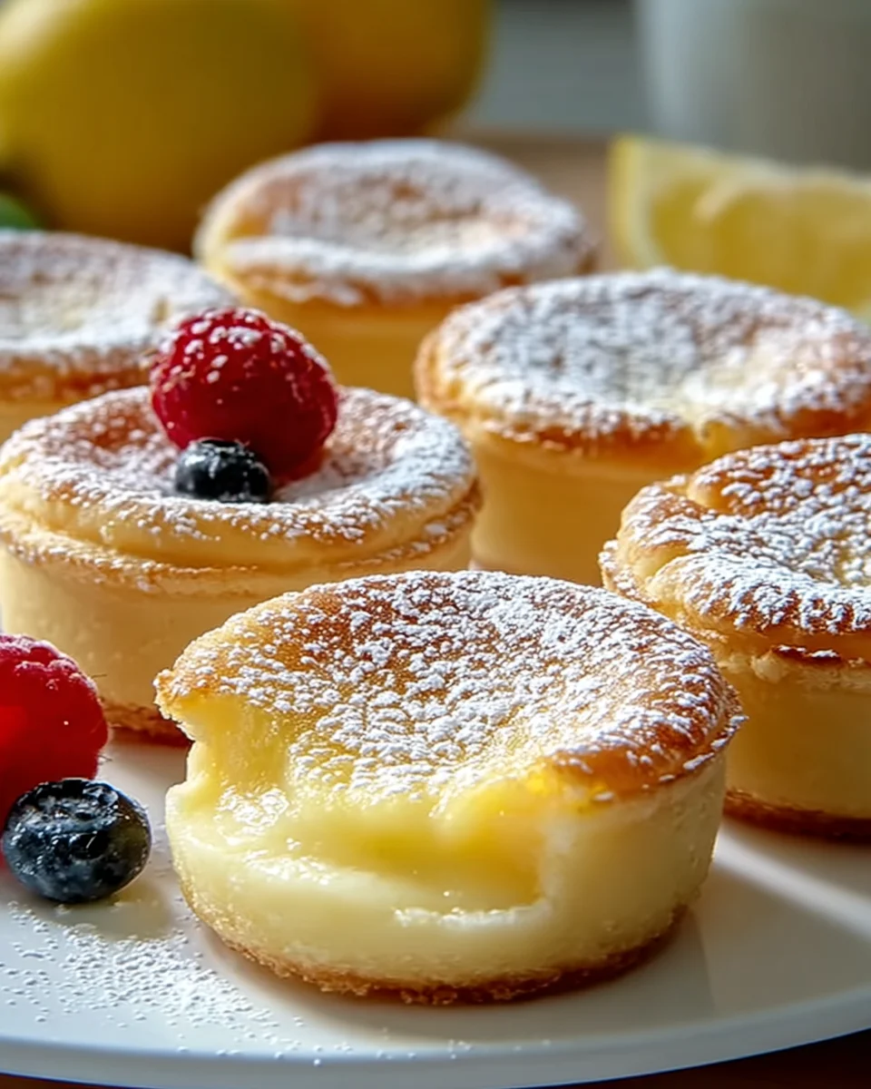 Delicious Baby Lemon Impossible Pies Recipe for Sweet Lovers