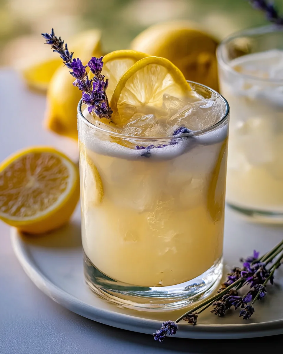 Coconut Lavender Lemonade Mocktail: Your Summer Sip