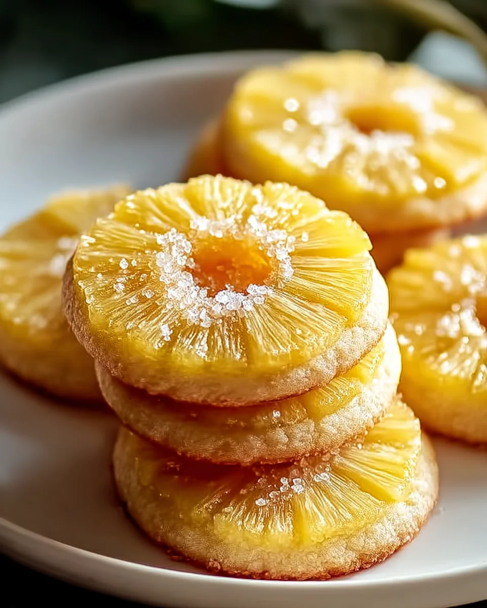 Pineapple Upside Sugar Cookies: A Tropical Twist on Tradition