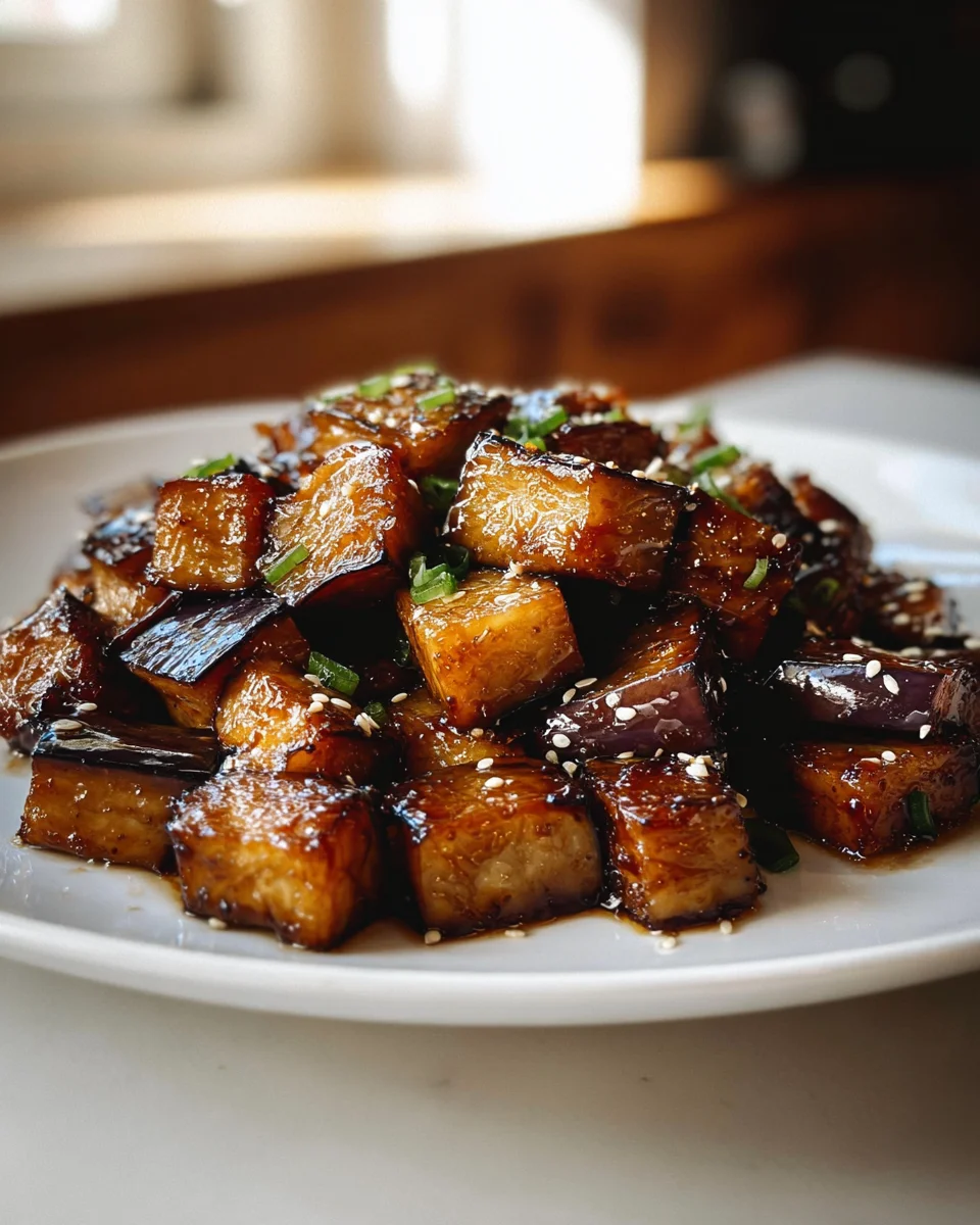 Easy Miso Glazed Eggplant: Quick & Flavorful Vegan Meal