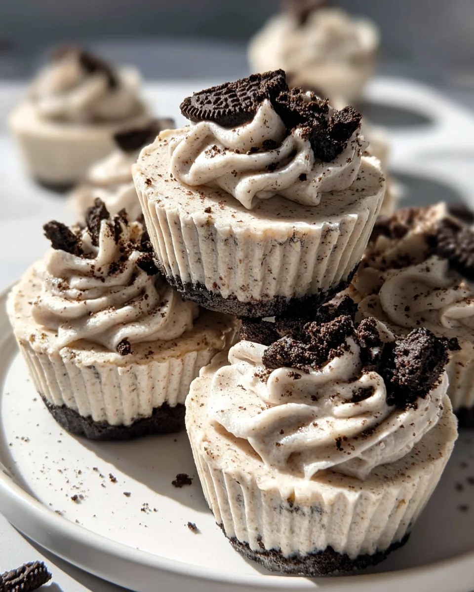 Skinny No Bake Oreo Cheesecake Bites for Guilt-Free Indulgence
