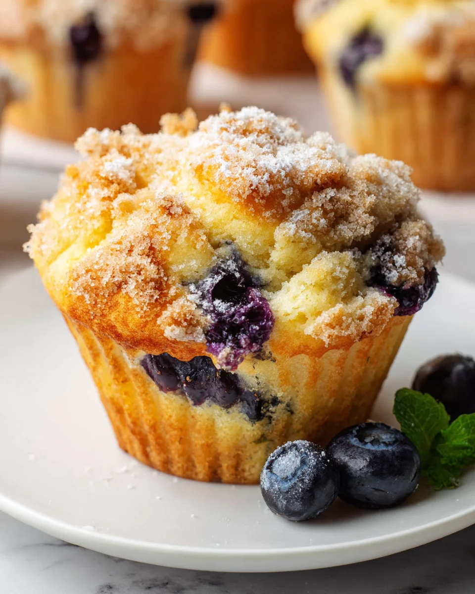 Easy Blueberry Muffins: Quick, Fluffy & Delicious Recipe