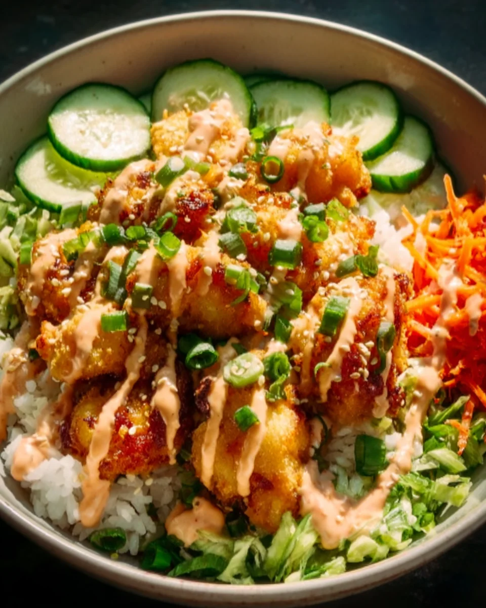 Easy Bang Bang Chicken Bowl Recipe – Sweet, Spicy & Creamy Dinner
