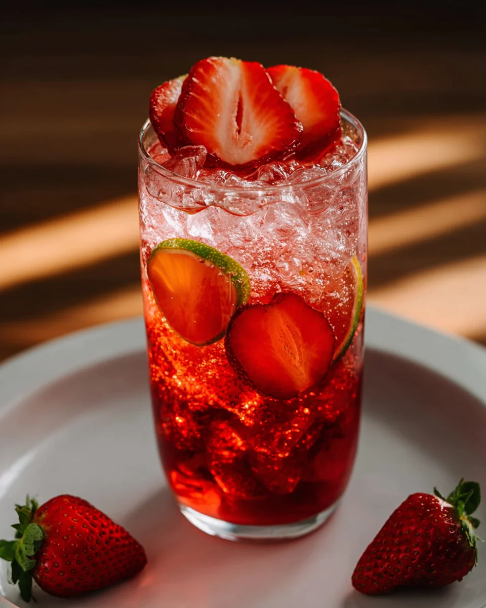 Delicious Strawberry Dirty Sprite: The Best Non-Alcoholic Sip!