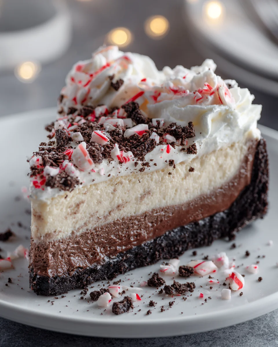 Decadent Peppermint Bark Cheesecake Recipe for the Holidays
