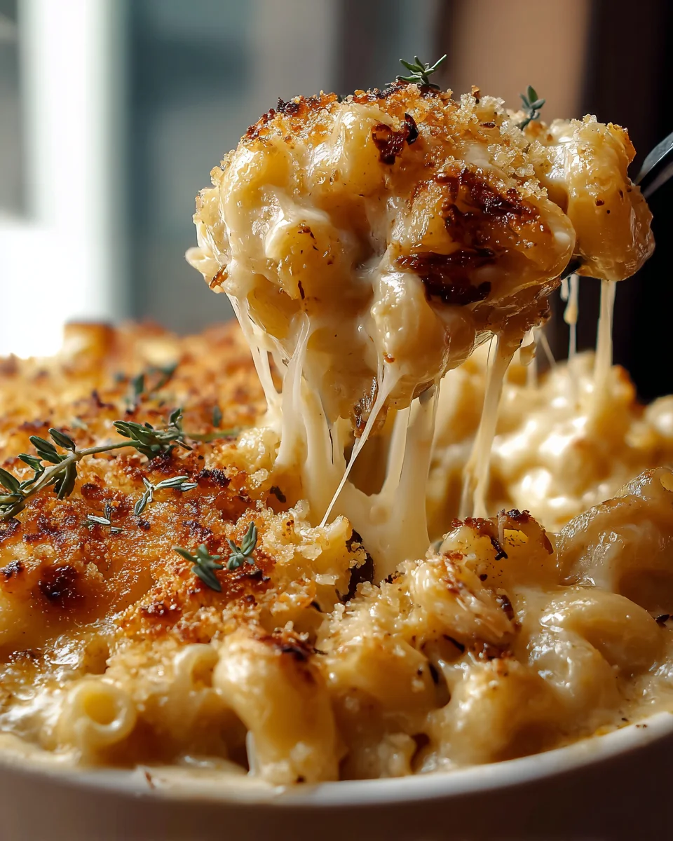 French Onion Soup Mac and Cheese: Comfort Food Delight!