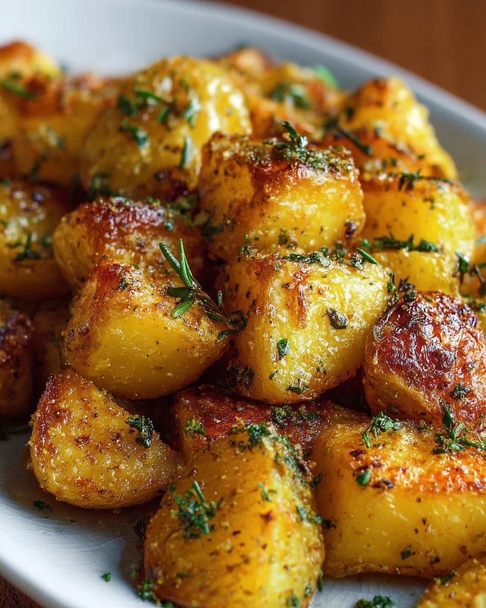Crispy Homemade Roast Potatoes Recipe - Perfect Side Dish