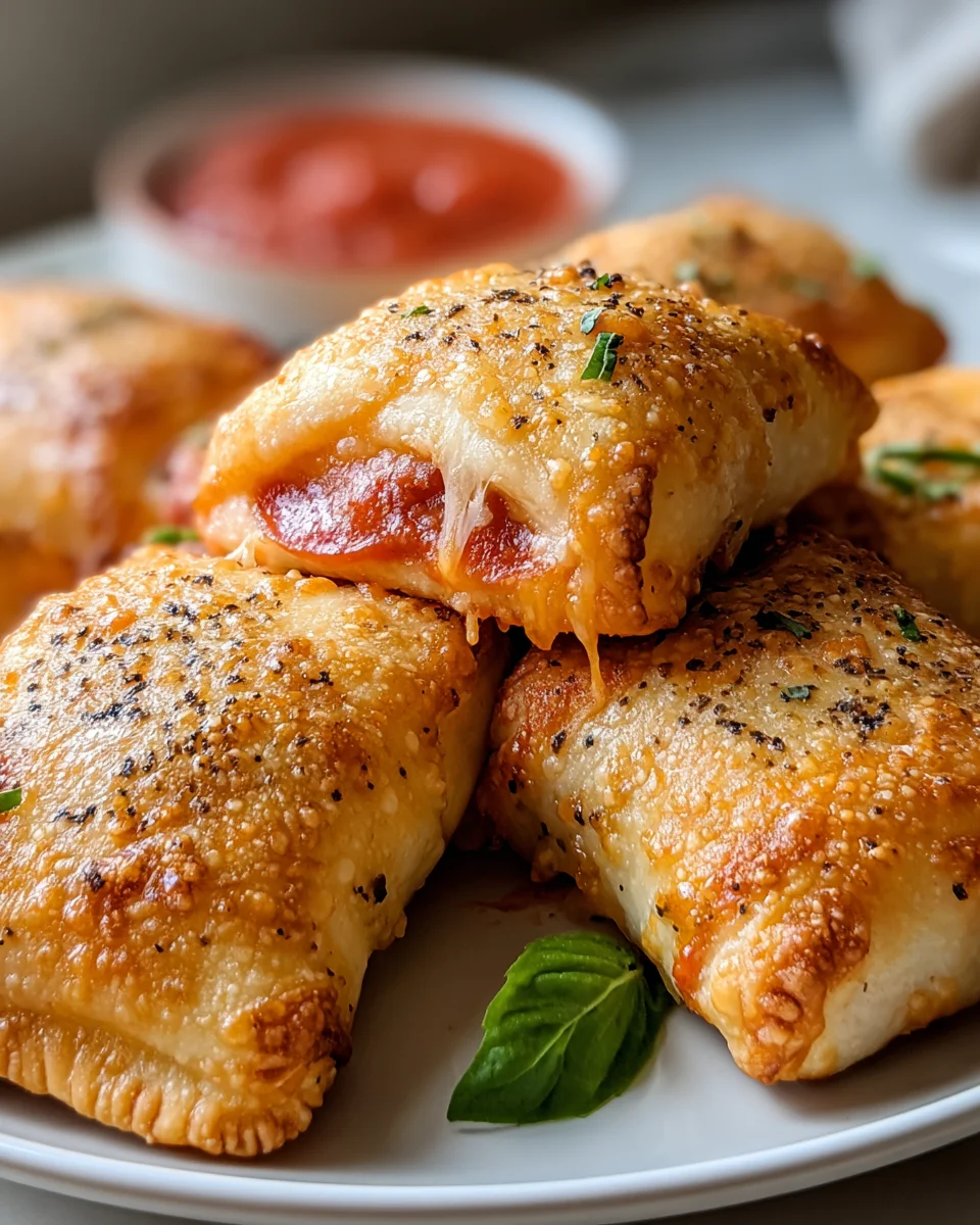 Crispy Air Fryer Pizza Rolls Recipe for a Delicious Snack!