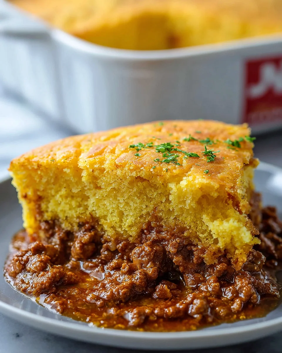 Best Sloppy Joe Cornbread Casserole – Ultimate Comfort Food