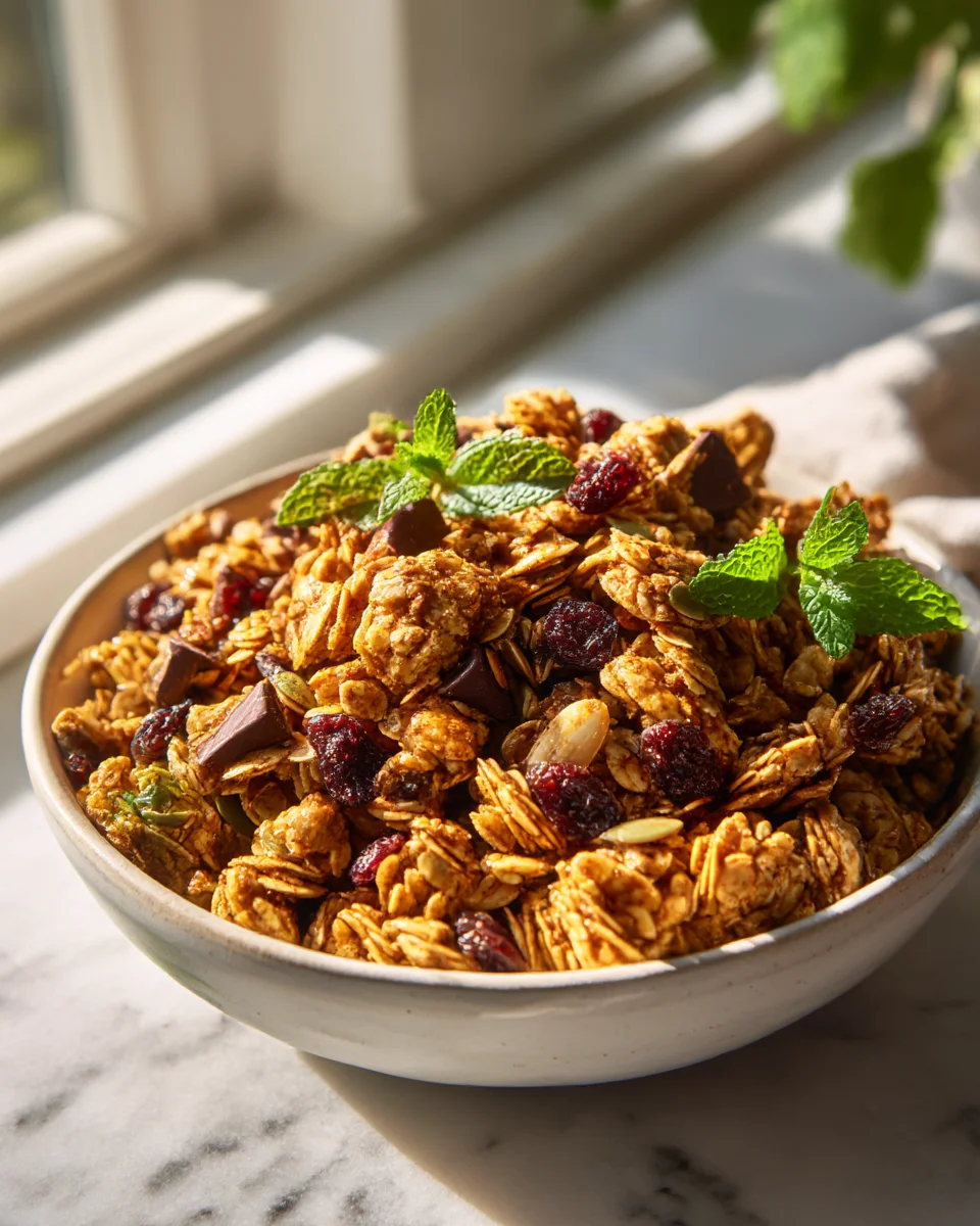 Best Chai Spiced Granola Clusters for Healthy Snacking