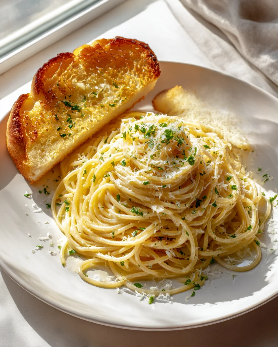 Easy Spaghetti Garlic Bread Recipe - Delicious & Quick!