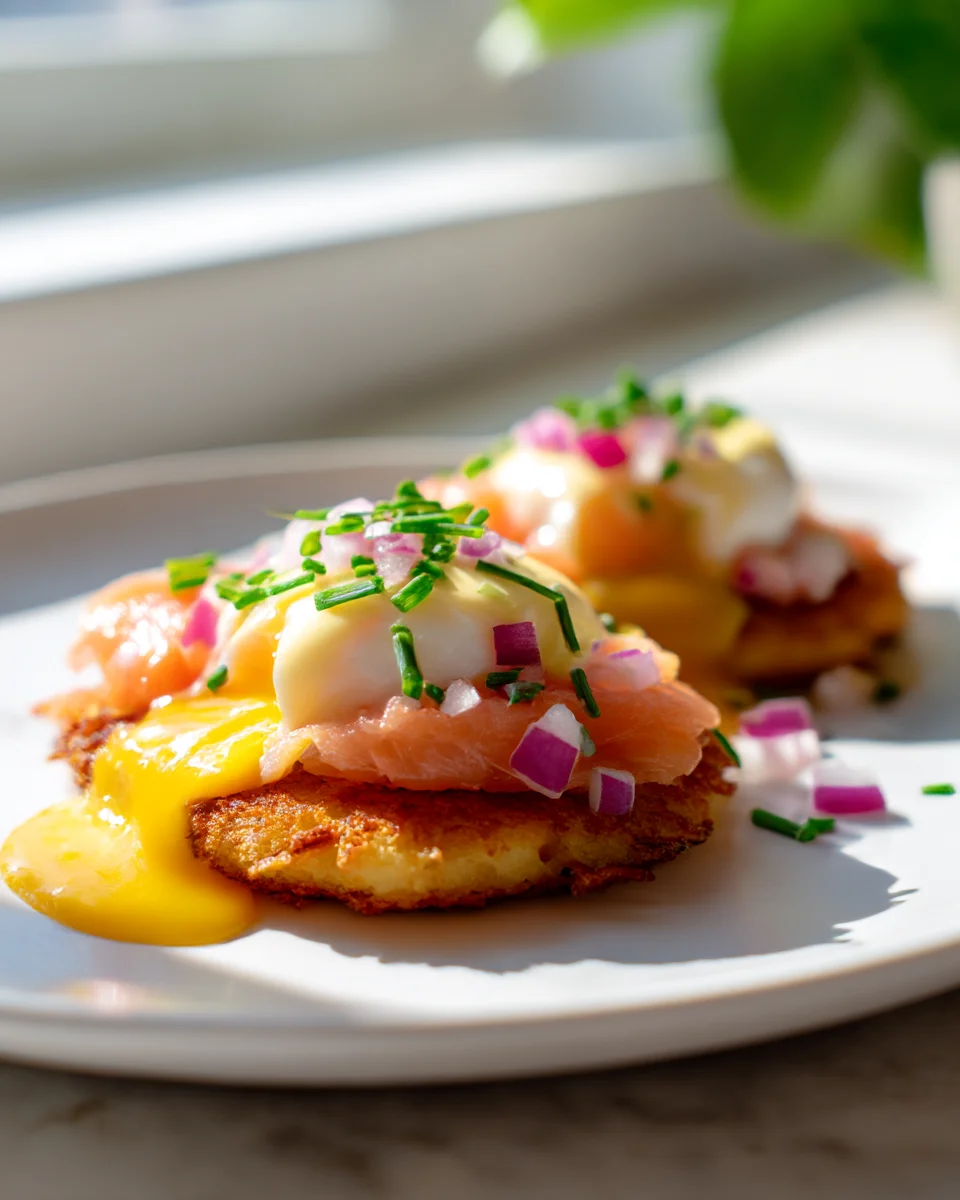 Easy Latke Eggs Benedict Recipe: The Ultimate Brunch Dish!
