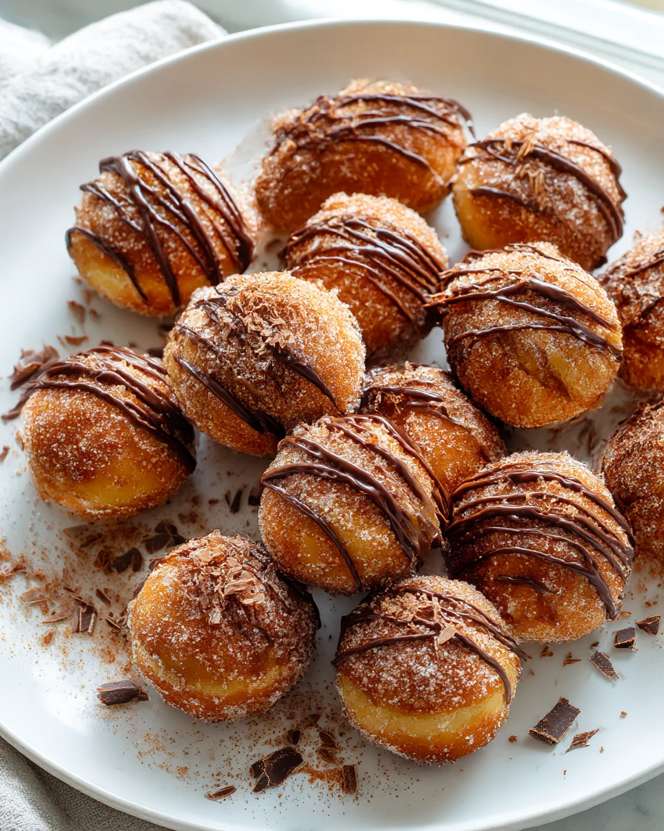 Irresistible Sweet Churro Donut Bites - Your New Favorite!