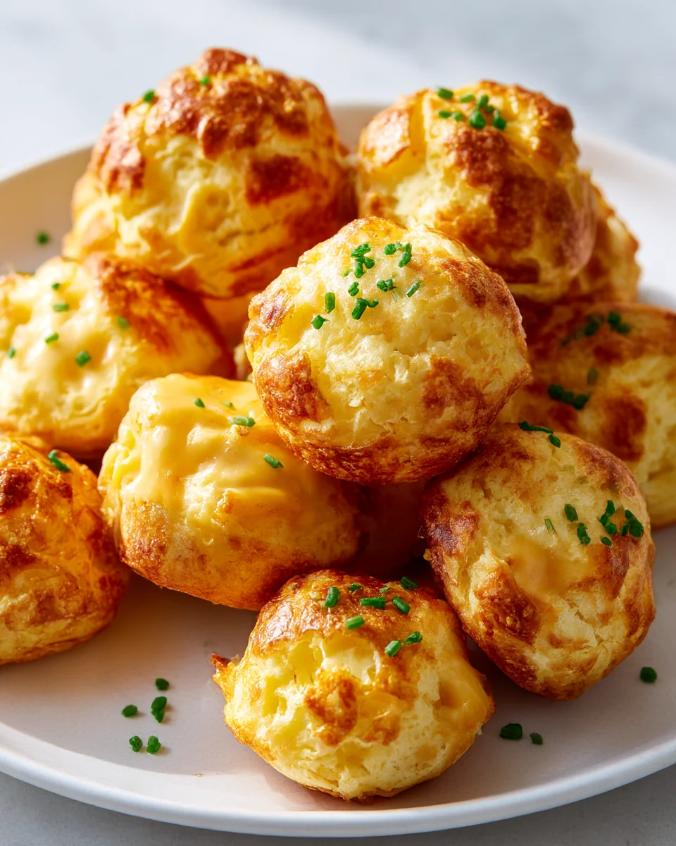 Crispy Cheese Puffs With Smoked Gouda - Your New Favorite!