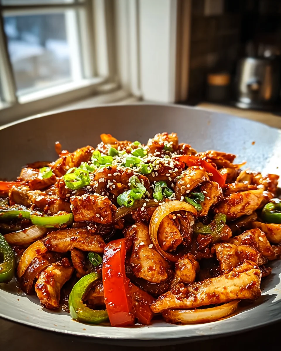 Korean Spicy Chicken Stir Fry Recipe: Easy Weeknight Meal