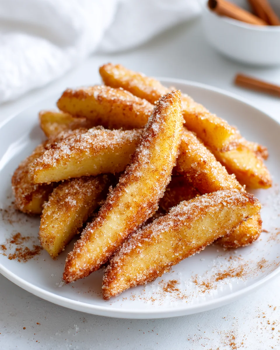 Delicious Crispy Air Fryer Apple Fries: Perfect Snack Idea!