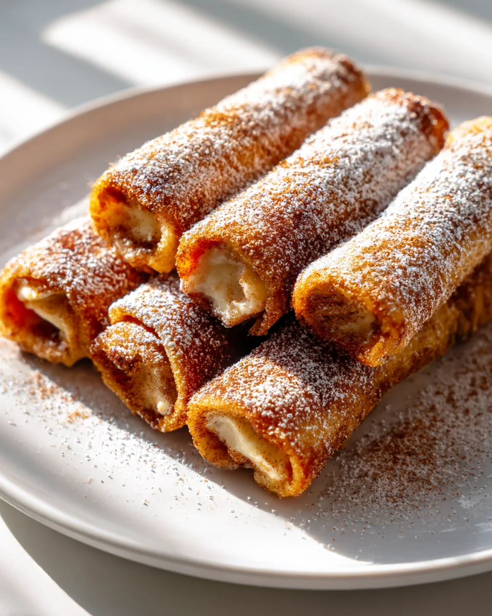 Cinnamon Roll French Toast Roll Ups – Easy Breakfast Treat!