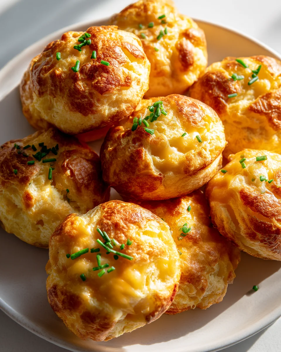 Crispy Cheese Puffs With Smoked Gouda - Your New Favorite!