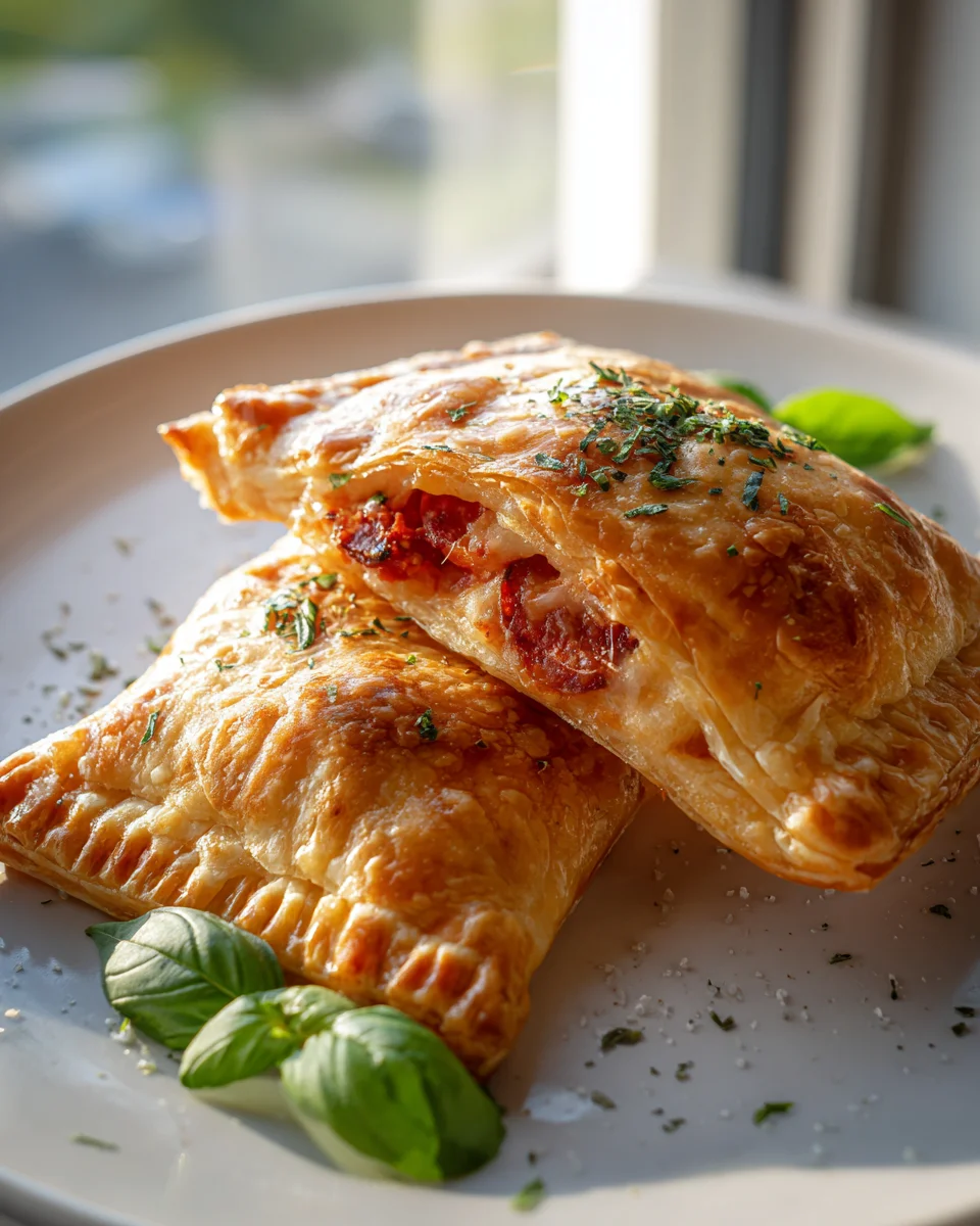 Puff Pastry Pizza Hot Pockets – Easy Flaky Crust Recipe
