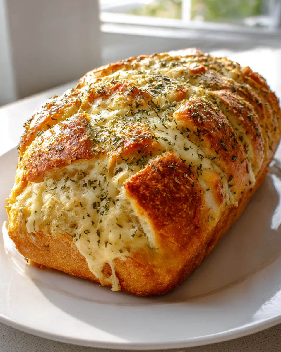 Italian Herb Cheese Bread: Easy & Flavorful Recipe