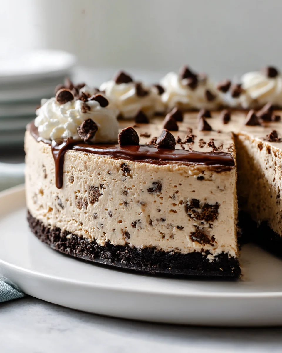 No-Bake Cookie Dough Cheesecake: Easy & Delicious Dessert