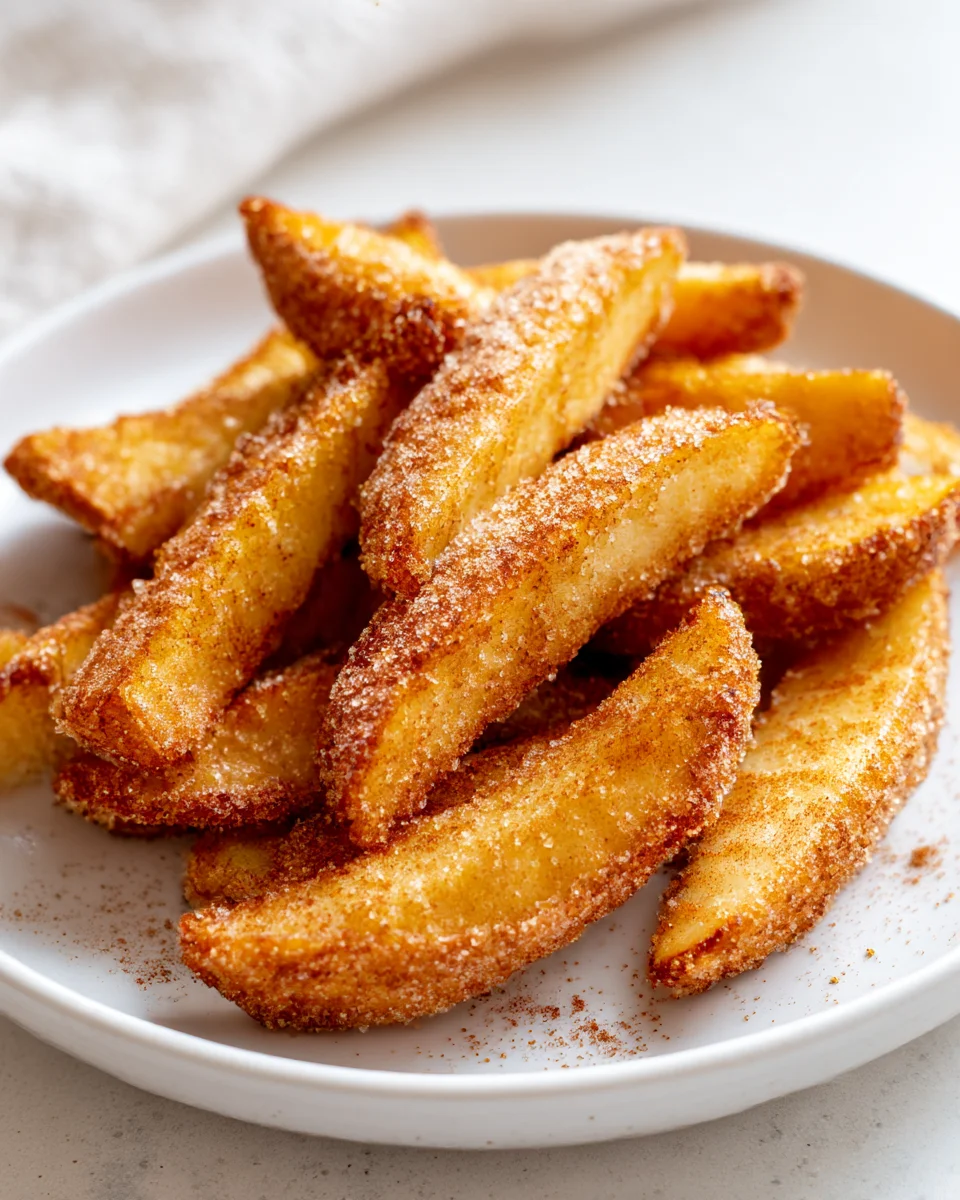Delicious Crispy Air Fryer Apple Fries: Perfect Snack Idea!