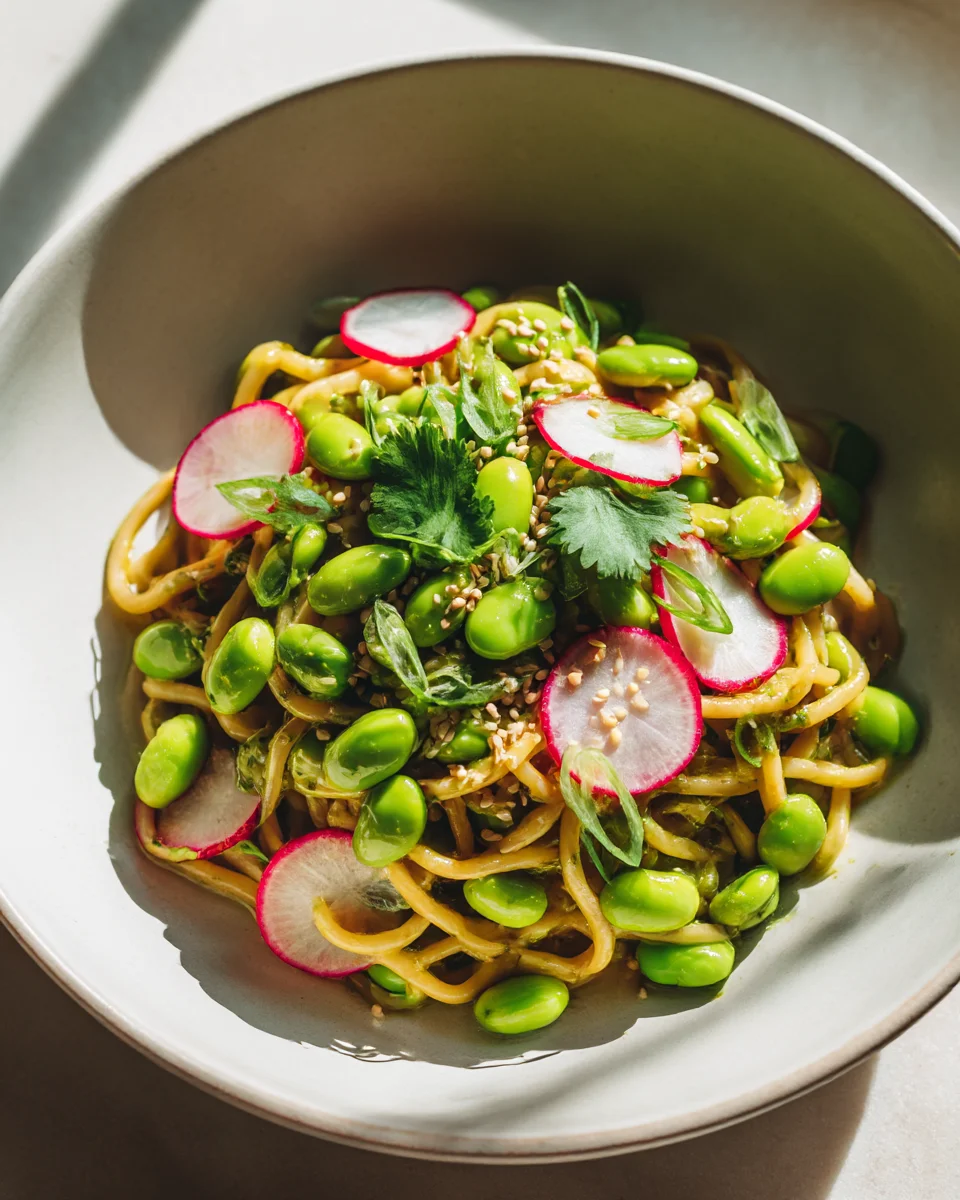 Delicious Sesame Edamame Noodle Bowl Recipe You’ll Love!