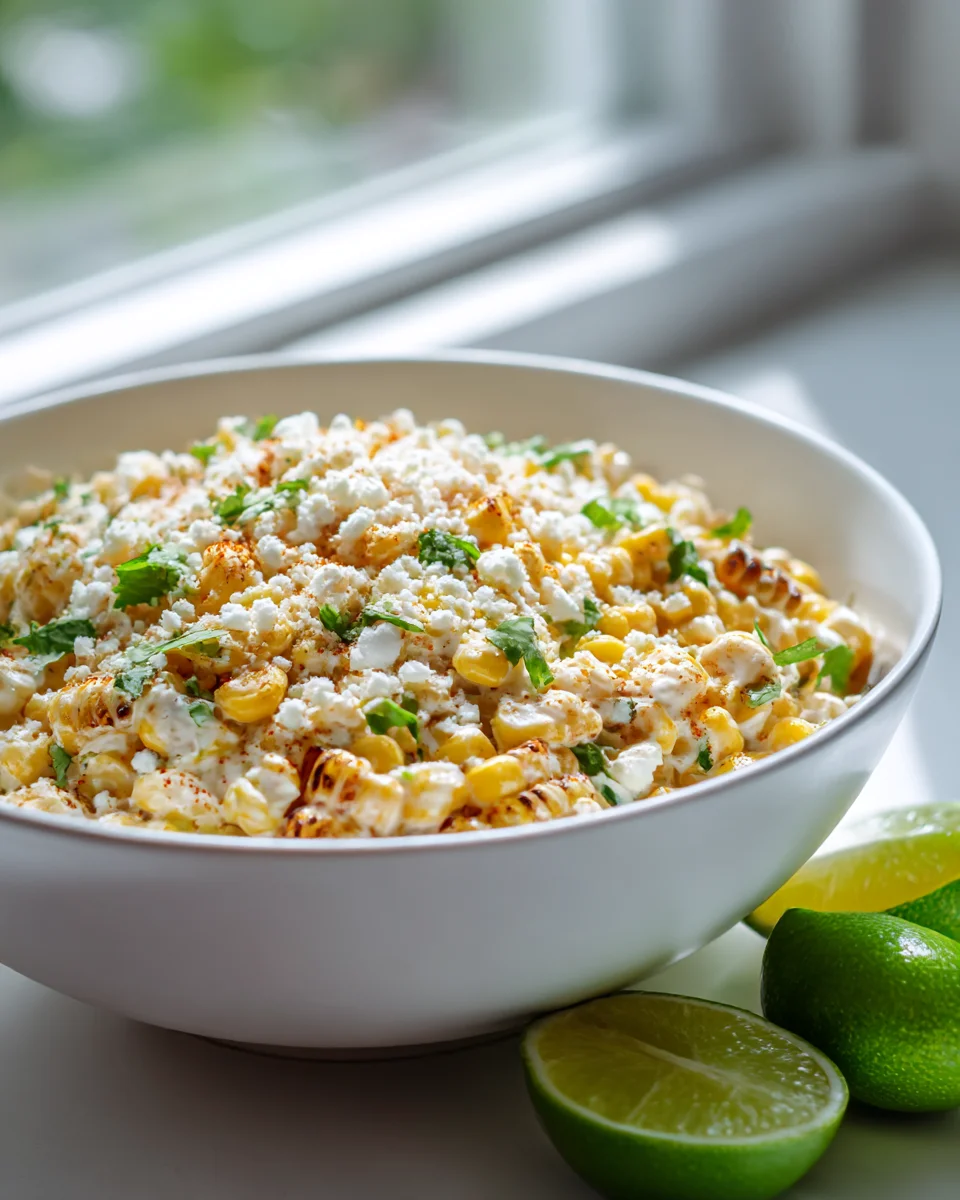 Best Mexican Street Corn Salad - Quick & Flavorful Elote!
