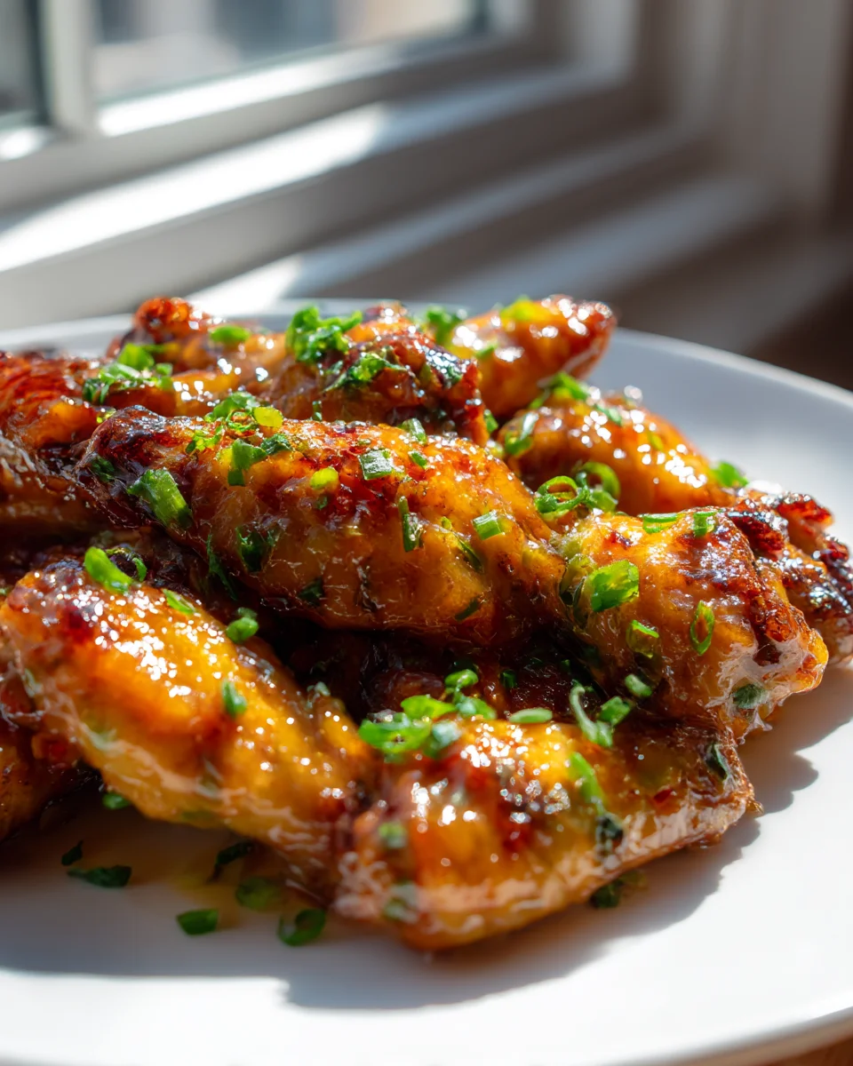 Sticky-Sweet Pineapple Cowboy Candy Chicken Wings