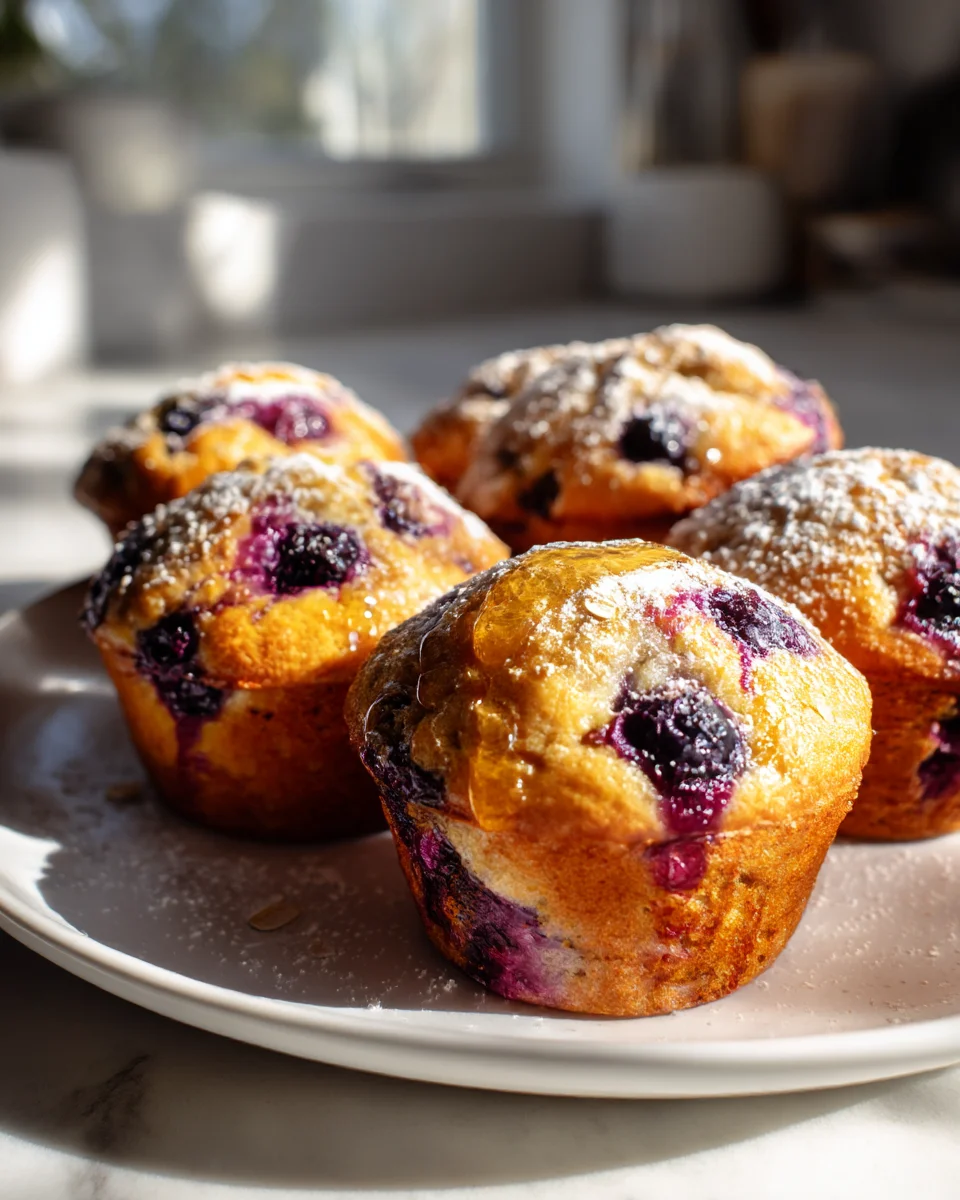 Easy Homemade Blueberry Protein Muffins: Healthy & Tasty!