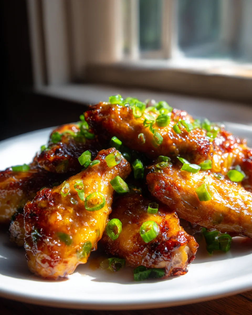 Sticky-Sweet Pineapple Cowboy Candy Chicken Wings