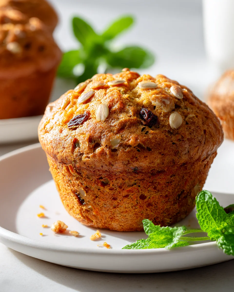Morning Glory Muffins: Fruit-Filled & Crunchy Delight