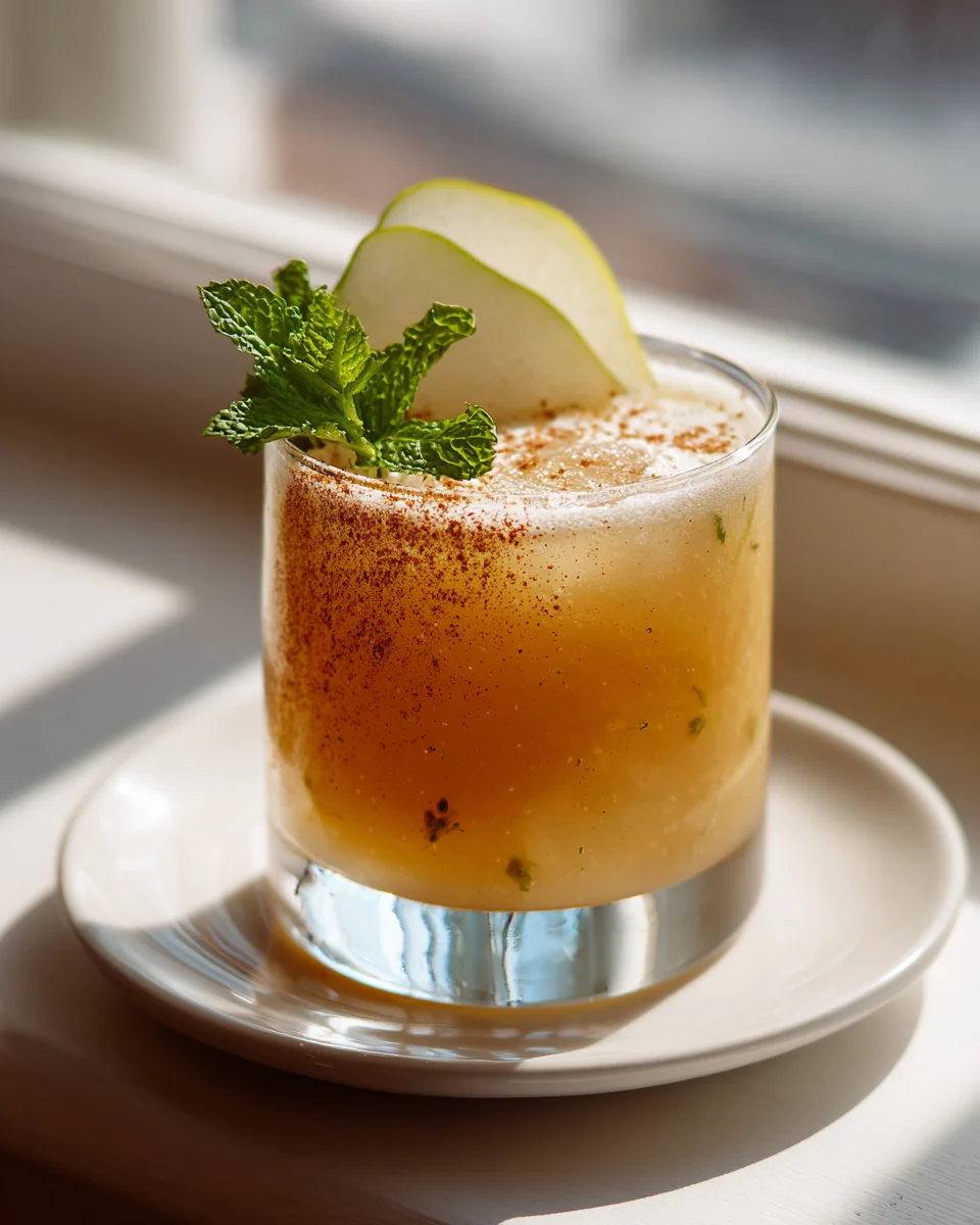 Spiced Pear Vanilla Mocktail: Your New Favorite Drink