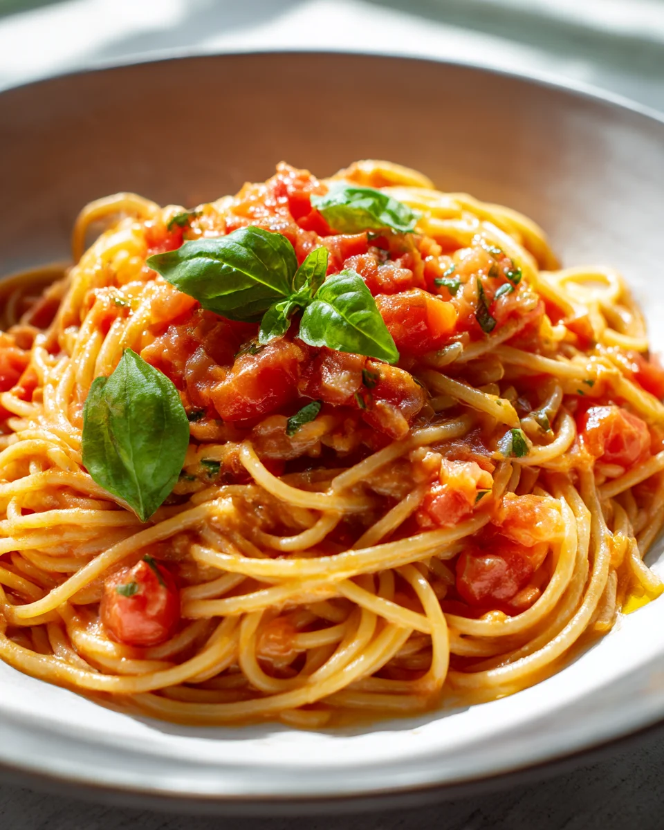 Creamy Tomato Pasta Recipe: Quick, Easy & Delicious Dinner!