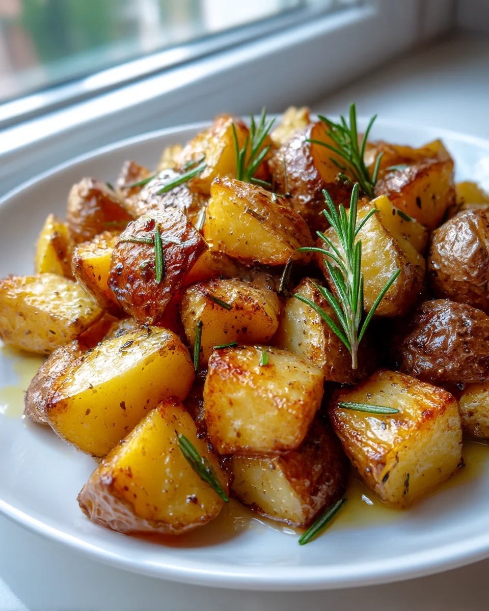 Crispy & Fluffy Oven Roasted Potatoes Recipe You'll Love!