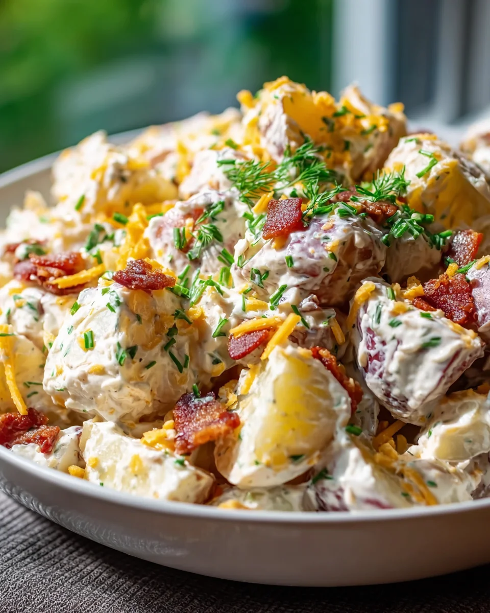 Steakhouse Potato Salad: Creamy, Flavor-Packed Side Dish