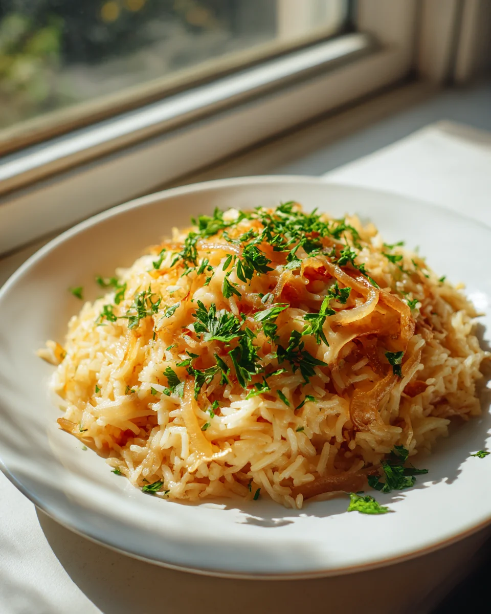 Riz A Loignon A La Francaise: Authentic French Onion Rice