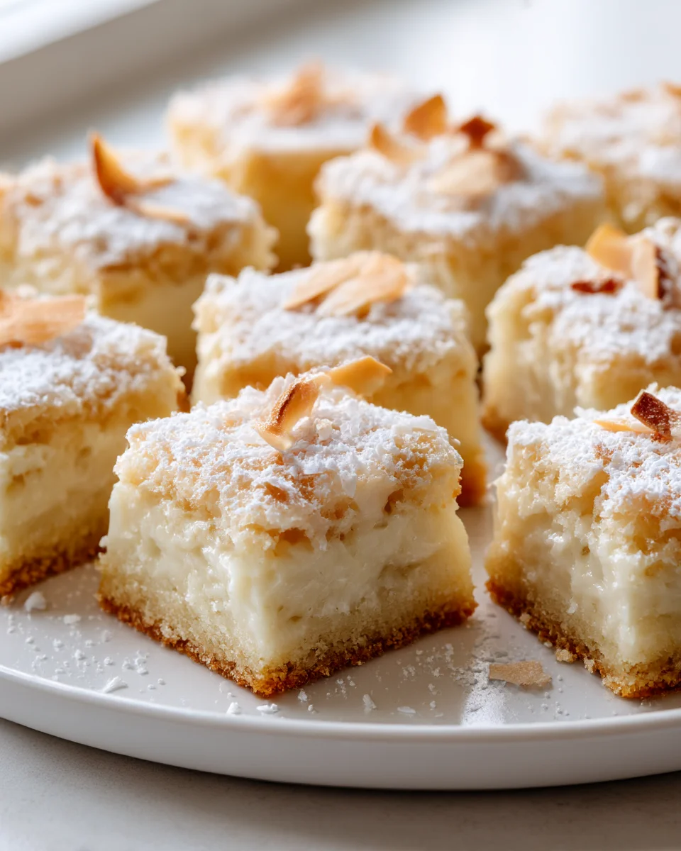 Classic Coconut Dream Bars: Sweet & Simple Dessert Recipe
