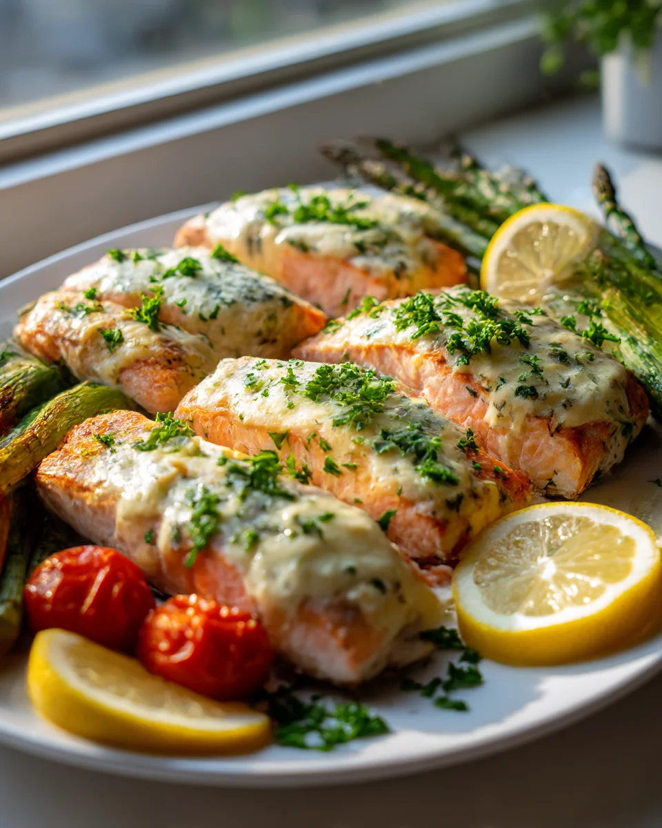 Baked Boursin Salmon: Creamy, Flavorful, Perfectly Baked Recipe