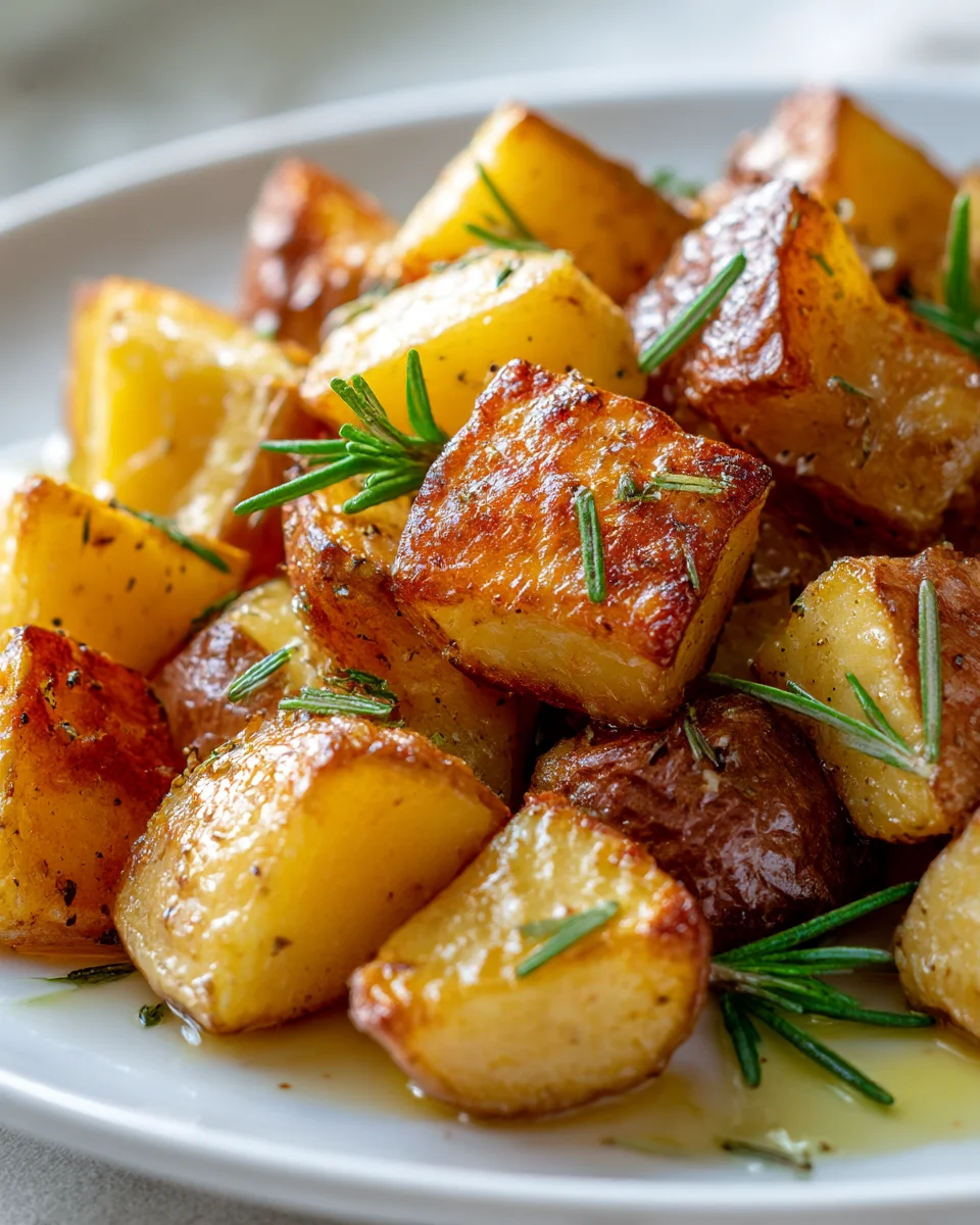 Crispy & Fluffy Oven Roasted Potatoes Recipe You'll Love!