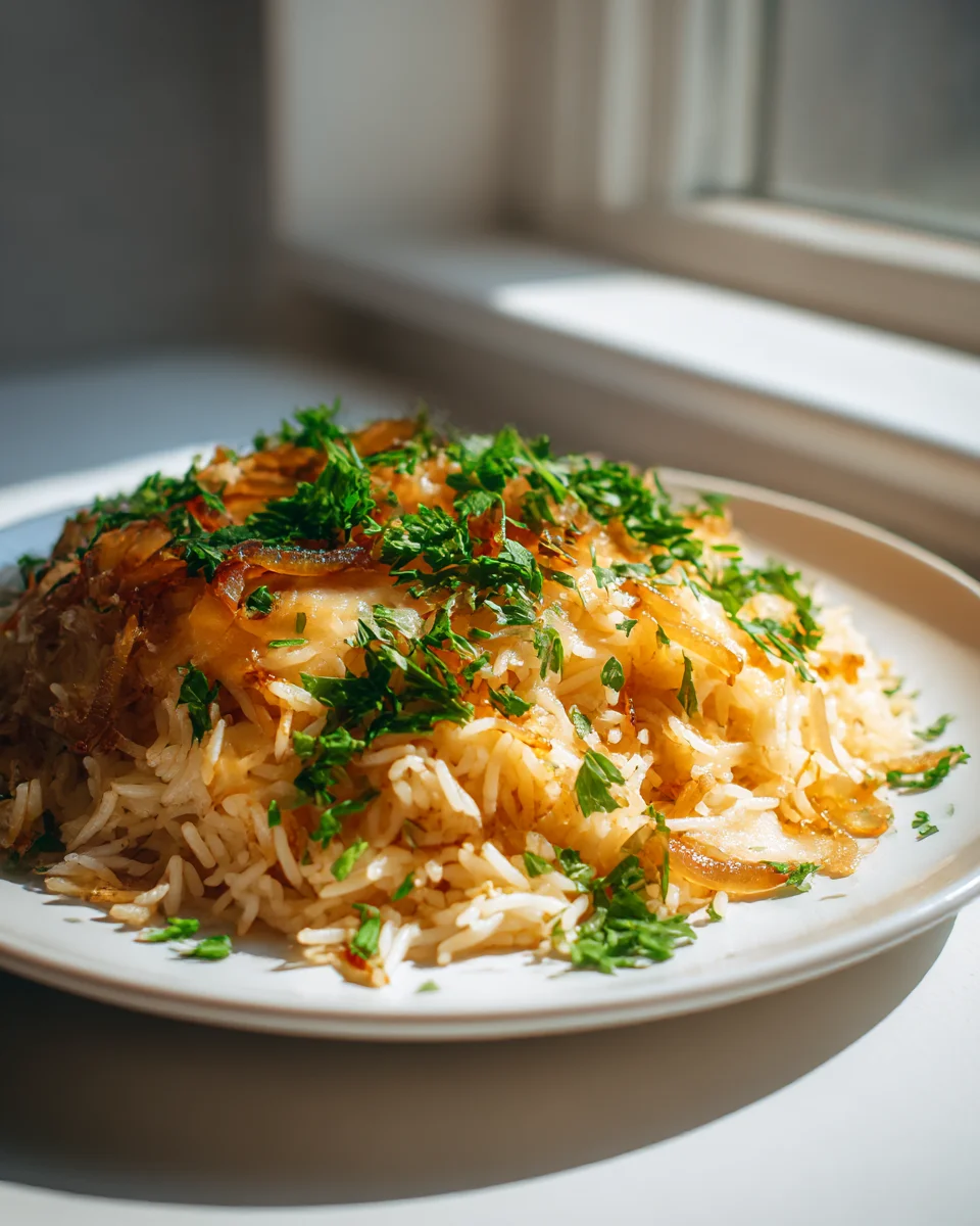 Riz A Loignon A La Francaise: Authentic French Onion Rice