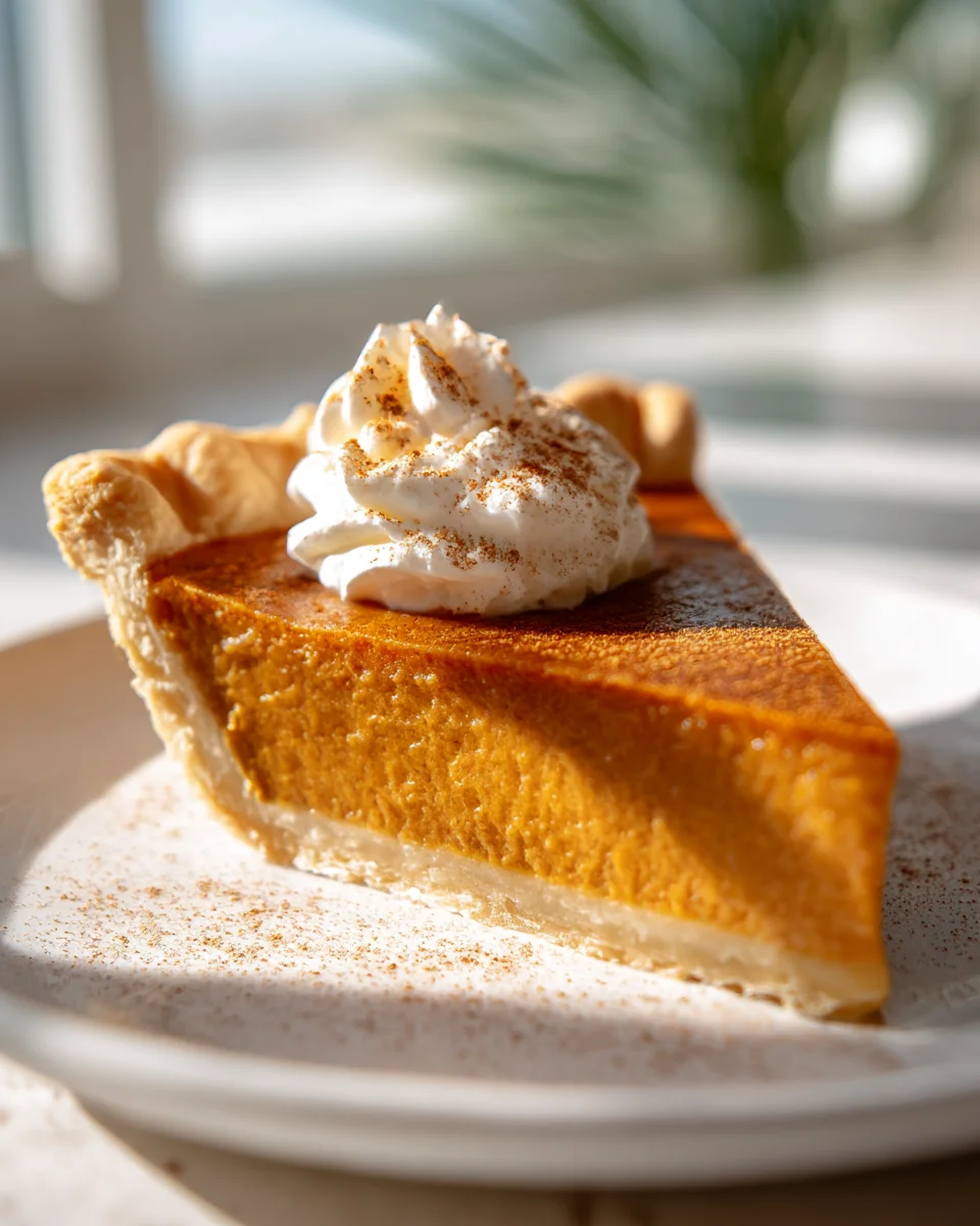 The Ultimate Classic Pumpkin Pie with Spiced Custard